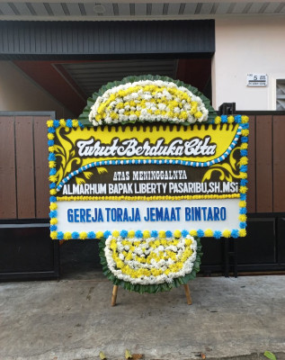Papan Bunga Duka di Buleleng